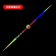 Xinkai Car Decoration Sticker Master MG5/6 Pilot ZS/GS Laser Latte Block Scratches Logo Door Body Cr