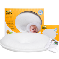 หมอนป้องกันศีรษะแบนสำหรับทารก 0-1 ปี 1 หมอน + 2 ปลอกหมอน Mimos