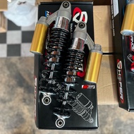 โช๊คหลังเวฟ125i ปลาวาฬ LED 110i 125r-s-บังลม 100s ดรีม โช๊คโชว่า สตัทเหล็ก/สตัททอง มีความสูง 320/340