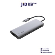 USB TYPE C MULTIPORT ADAPTER (อุปกรณ์แปลงสัญญาณ) BELKIN USB TYPE-C 7-IN-1 MULTIPORT (AVC009BTSGY)