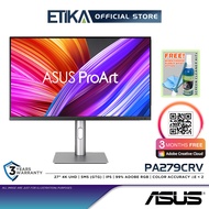 Asus ProArt Display PA279CRV | 27" IPS 4K UHD (3840 x 2160) Professional Monitor | 99% DCI-P3 | PD 9