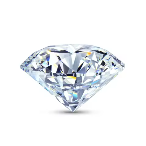 Loose Moissanite Diamond Loose Gemstones Real 1ct-10ct D Color Moissanite Round Brilliant Cut 3EX La