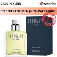 Calvin Klein Eternity EDT for Men (100ml) Eau de Toilette CK CalvinKlein Classic Signature [Brand New 100% Authentic Perfume/Fragrance]