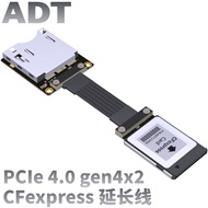PCIe 4.0x 2 CFexpress type-B Memory Card Extension Cable gen4x2 Full Speed Stable ADT