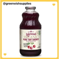 LAKEWOOD ORGANIC - Organic Pure Tart Cherry Juice (946ml) Exp:04/2026 [Fresh Pressed][Non GMO][No Pr