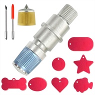 CB09 Untuk Alat Pemegang Mata Ukir dan Silhouette Cameo 4, 2 Kain Vinyl dan 7 Tag Kosong Cantik, Unt