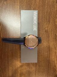 Garmin Vivomove Luxe（頂規指針智慧腕錶）香榭流沙金