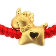 CHOW TAI FOOK 999 Pure Gold Pendant - Unicorn Bracelet R20453