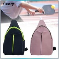fixory Pickleball Bag with Zippers Portable Multipurpose Pickleball Racquet Carrier