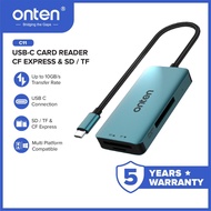 Onten C11 CF express Type C High Speed Card Reader USB C SD - TF - Micro SD