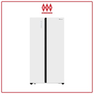 Hisense RS688N4AWU 620L Side By Side Inverter Refrigerator (White) | ESH