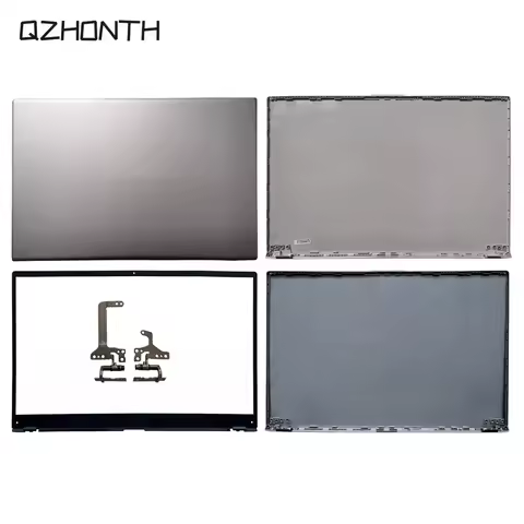 New For ASUS VivoBook X512 X512U V5000F LCD Back Cover/Front Bezel/Hinges Silver Gray 15.6"