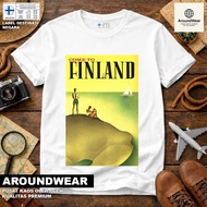 FINLAND 31 SOUVENIR T-SHIRT, WEAR ORIGINAL FINLAND COUNTRYTAG, PREMIUM SOUVENIR MATERIAL, GIFT