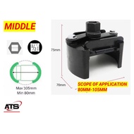 60-80mm / 80mm-105mm/105MM-145MM Adjustable Two Way Oil Filter Removal Wrench Opener Car Van