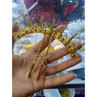 Gondang2 7 yellow hairpin like 24 karat gold plated