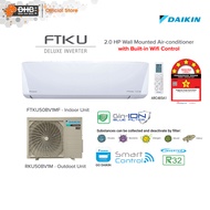 Daikin FTKU50BV1MF 2.0 HP Wall Mounted Deluxe Inverter Air-conditioner with Built-in Wifi Control & 