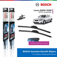 Bosch Aerotwin U-Hook Wiper Set for Lexus IS250/IS200 2014 onward (24"/18")