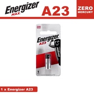 Energizer A23 12V Alkaline Battery for: 1181A, A23BP, DL21, DL23, MN-21B, MN21, V23GA