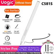 【C581S】Uogic Stylus Pen for Microsoft Surface Slim & Lightweight 4096 Pressure Sensitivity Tilt & Pa