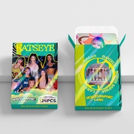 30-124pcs KATSEYE Lomo Cards BEAUTIFUL CHAOS Album SIS Soft Is Strong Debut Touch Gnarly Photocards 