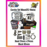 Combo Wave125 Head Block 4Valve