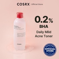 COSRX AC Collection Calming Liquid Mild, Green Tea Water 85.6%, BHA 0.2%, PHA 0.2%, Daily Acne Treatment for Oily, Acne-prone Skin