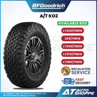 BFGoodrich All-Terrain TA KO2 16" AT Tyre 225 75 R16 225 265 275 285 70 75 R16LT 4X4 4WD (1 Tire) fo