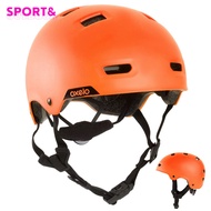 หมวกกันน็อคสำหรับสเก็ต สเก็ตบอร์ด สกู๊ตเตอร์รุ่น MF540 (สีส้มสะท้อนแสง) MF540 Skating Skateboarding