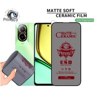 REALME C67 Ceramic Matte Anti Spy No Tempered Glass