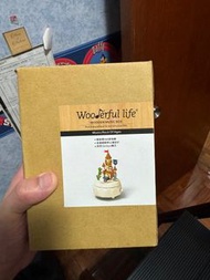 Wonderful life wooden music box 音樂盒