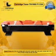 Cartridge Toner Brother TN1000 Printer Laserjet MFC 1815 1910W 1610W