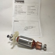 Armature Angker Mesin Gerinda Tangan Makita M0910 Original
