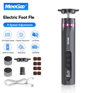 MeeGoo Electric Feet Callus Remover Foot Grinder 9 Speed Rechargeable Foot Sander Pedicure Tool