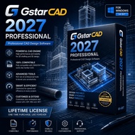 🔥 GstarCAD 2027 Professional Lifetime For Windows 64-Bit | CAD Design Software