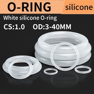 [Silicone] White O-ring CS1.0mm * OD3-40mm