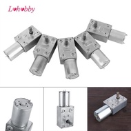 [Lohobby] DC Gear Motor Gear Reduction Motor  Reducer DC Gearmotor Tool 12V 2RPM - 62RPM