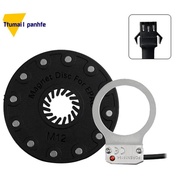 Electric Bike Pedal Sensor Assist  12 Magnet E Bike SM Connector Power Assist E-Bike Cable DIY EBike