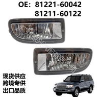 Sesuai untuk Toyota Land Cruiser Cruiser 4700 LC100 FJ100 Lampu Kabus Depan Lampu Bar Lampu Anti-Kab