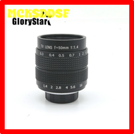 LAKS เลนส์กล้องวงจรปิด F1.7 35มม. + เลนส์กล้อง F1.4 25มม. + 50mmf1.4เลนส์กล้องถ่ายรูปสำหรับ Nikon 1 AW1 S1 S2 J5 J4 J3 J2 J1 V3 V2 V1 MCKSD