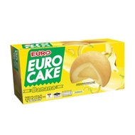 Euro Cake ยูโร่ พัฟเค้กสอดไส้ครีมคัสตาร์ด เค้กนุ่มๆ ละมุนทุกคำ ที่ใครๆ ก็ประทับใจ  17กรัม x 12 ซอง