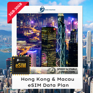 【eSIM】 Hong Kong Macau eSim (3GB-30GB)Travel Data eSIM Plan | GOGO ROAMING Travel eSIM