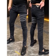 Seluar Jeans Lelaki Lelaki 2024 Seluar Kasual Terlaris Lelaki Barangan Eropah mewah Regangan Unik Sl