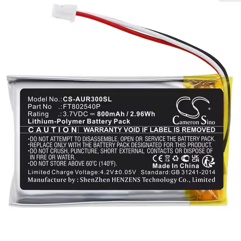 Cameron Sino 3.7V 800mAh Mouse battery FT802540P for ASUS ROG Chakram +TOOL