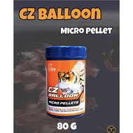 CZ Micro pellets Small Growth Accelerator Food 400-500 Microns Feels Like Dust Mites.