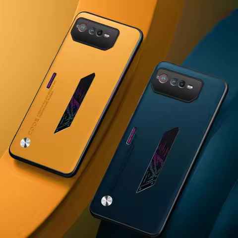 Luxury PU Leather Phone Case For Asus ROG Phone 6 D 6D Back Cover Silicone Shockproof Protection Cas