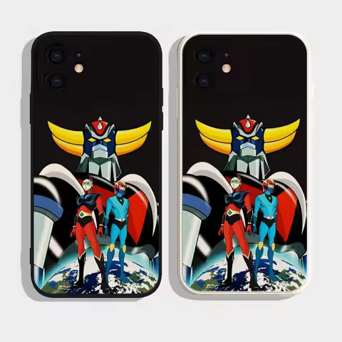 Epc UFO R-Robot G-Goldorak Phone Case Silicone Soft For IPhone 16 15 14 13 12 11 Plus Pro Max Plus