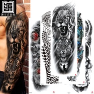 tattoo sticker tattoo sticker waterproof for man Long Flower Arm tattoo Sticker Full Arm Waterproof 
