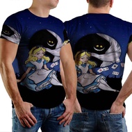 Alice in Wonderland T-shirt Fullprint T-shirt