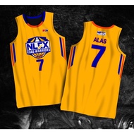 PBA JERSEY | NLEX ROAD WARRIORS KEVIN ALAS #7  ASI TAULAVA #88 | FULL SUBLIMATION JERSEY