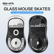 Glass Mouse Feet for Logitech G Pro X Superlight 2 Dex Ultra Smooth Ultra Fast Glass Mouse Skater fo